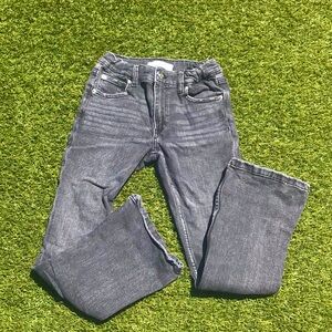 ZARA Flayed Jeans with Ankle Slit